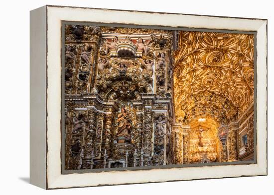 Igreja De Sao Francisco or Church of Saint Francis-Alex Saberi-Framed Premier Image Canvas