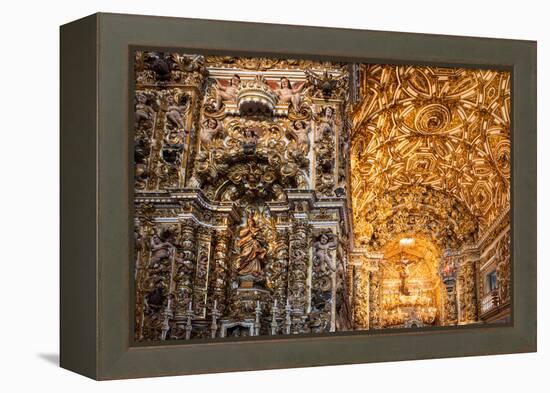 Igreja De Sao Francisco or Church of Saint Francis-Alex Saberi-Framed Premier Image Canvas