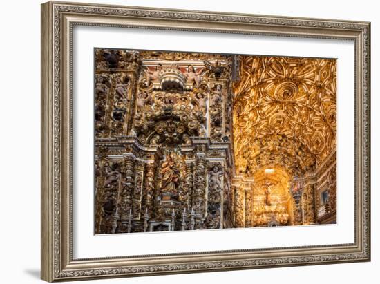 Igreja De Sao Francisco or Church of Saint Francis-Alex Saberi-Framed Photographic Print