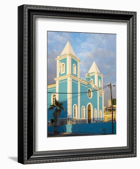 Igreja Nossa Senhora da Conceicao. Sao Filipe, the capital of the island. Fogo Island-Martin Zwick-Framed Photographic Print
