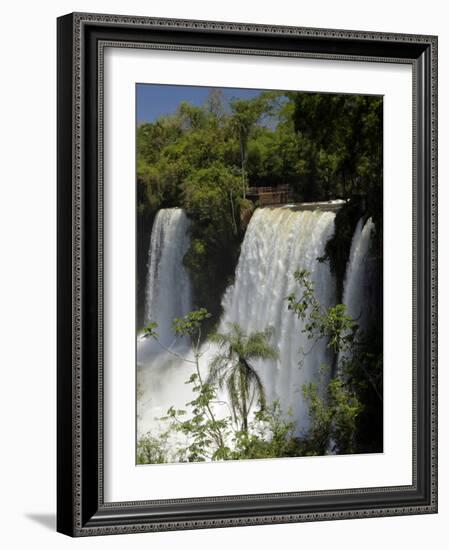 Iguacu Falls in Sun, Argentina-Kymri Wilt-Framed Photographic Print