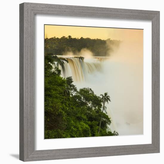 Iguacu Falls, Parana State, Brazil-Jon Arnold-Framed Photographic Print