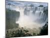 Iguacu (Iguazu) Falls, Border of Brazil and Argentina, South America-G Richardson-Mounted Photographic Print