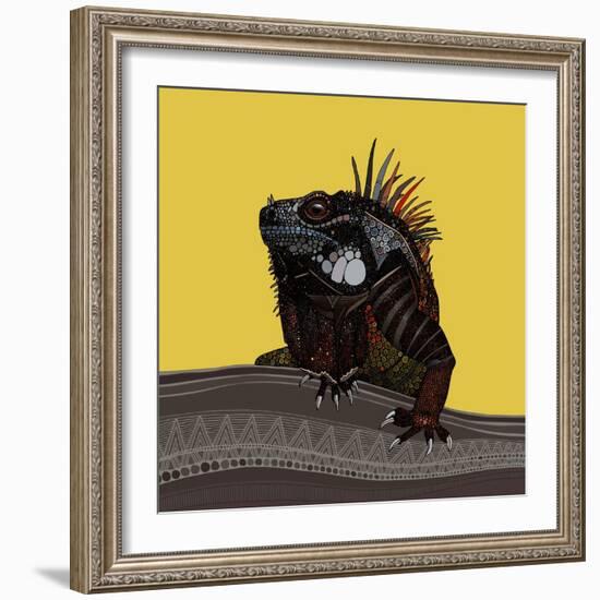 Iguana Gold-Sharon Turner-Framed Premium Giclee Print