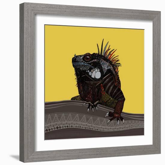 Iguana Gold-Sharon Turner-Framed Premium Giclee Print