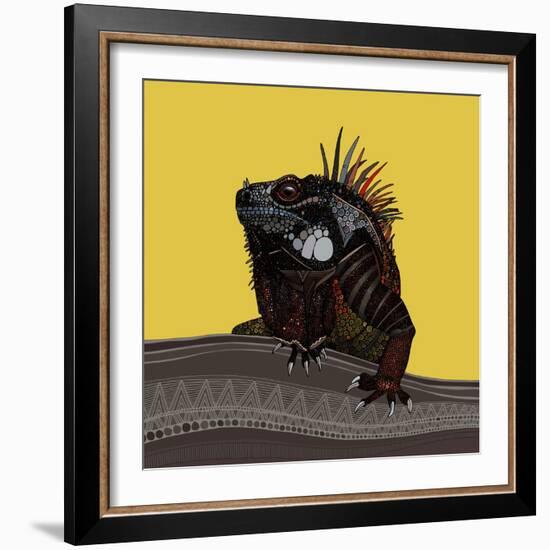 Iguana Gold-Sharon Turner-Framed Premium Giclee Print