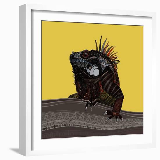 Iguana Gold-Sharon Turner-Framed Premium Giclee Print