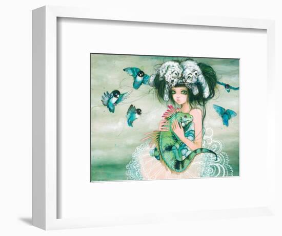 Iguana-Camilla D'Errico-Framed Premium Giclee Print