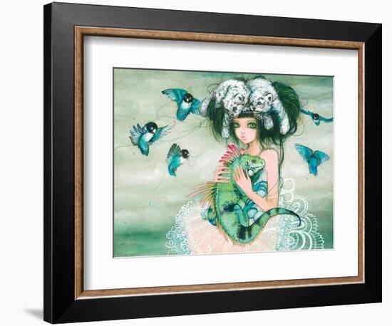 Iguana-Camilla D'Errico-Framed Premium Giclee Print