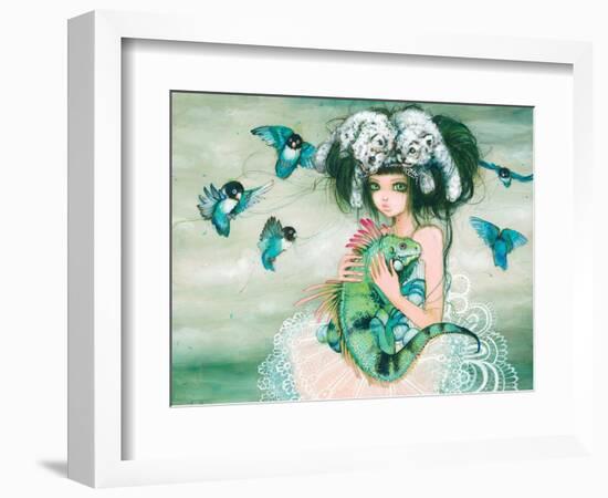 Iguana-Camilla D'Errico-Framed Premium Giclee Print