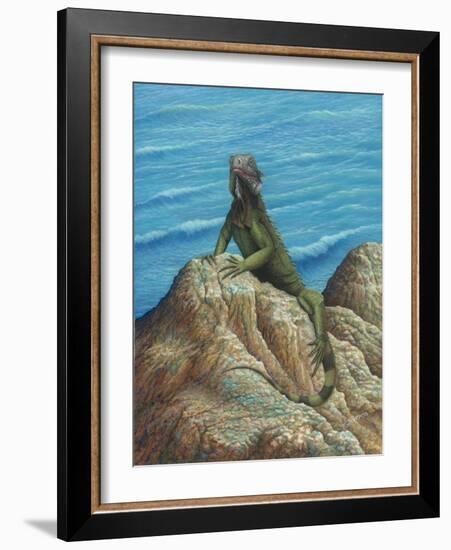 Iguana-Robert Wavra-Framed Giclee Print