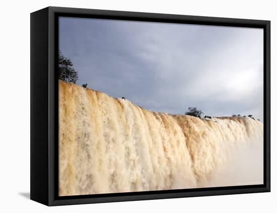Iguassu Falls, Brazil-Michele Molinari-Framed Premier Image Canvas