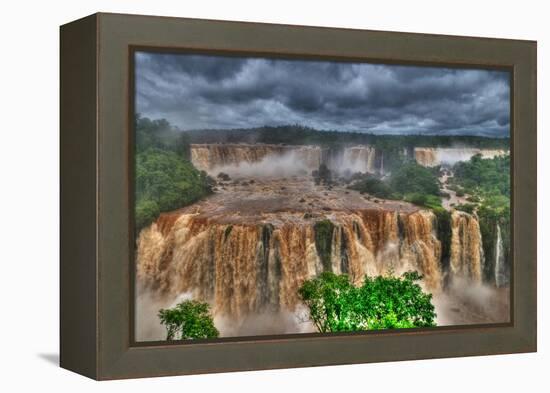 Iguasu Falls-kobby_dagan-Framed Stretched Canvas