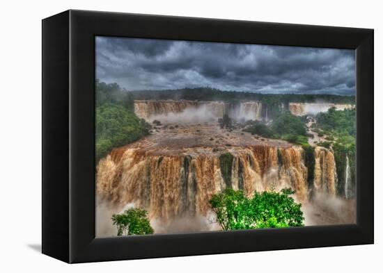 Iguasu Falls-kobby_dagan-Framed Stretched Canvas