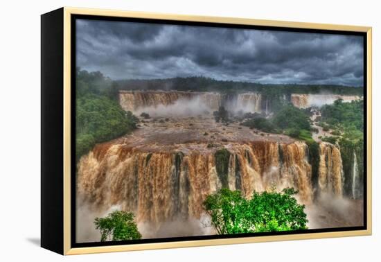 Iguasu Falls-kobby_dagan-Framed Stretched Canvas