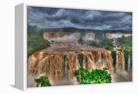 Iguasu Falls-kobby_dagan-Framed Stretched Canvas