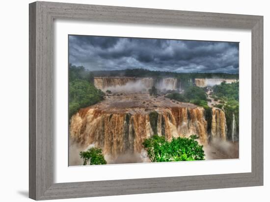 Iguasu Falls-kobby_dagan-Framed Art Print