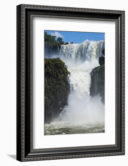 Iguazu Falls, Foz De Iguazu, Argentina-Michael Runkel-Framed Photographic Print