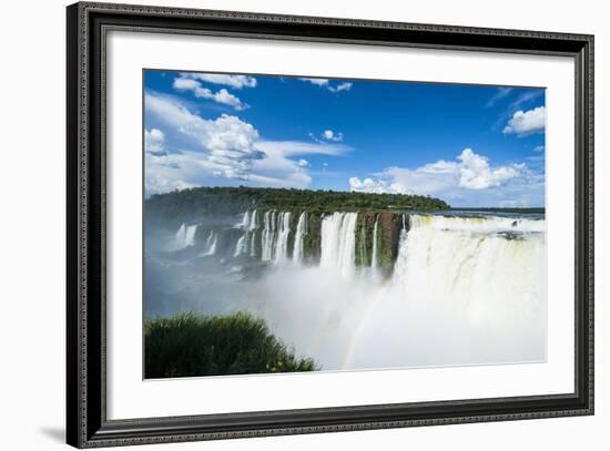 Iguazu Falls, Foz De Iguazu, Argentina-Michael Runkel-Framed Photographic Print