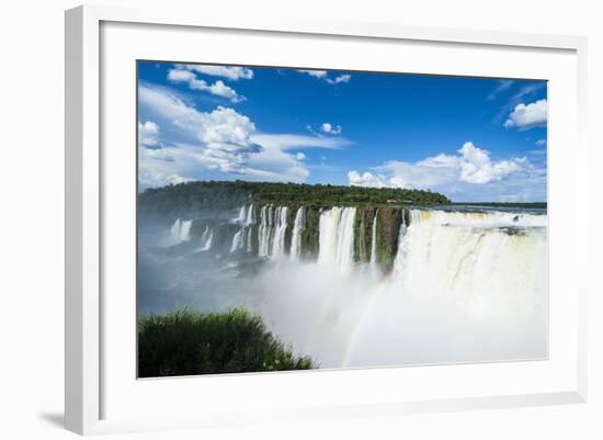 Iguazu Falls, Foz De Iguazu, Argentina-Michael Runkel-Framed Photographic Print