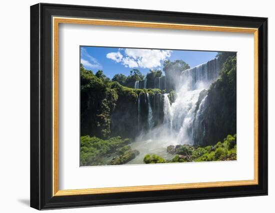 Iguazu Falls, Foz De Iguazu, Argentina-Michael Runkel-Framed Photographic Print