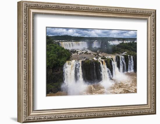 Iguazu Falls (Iguacu Falls) (Cataratas Del Iguazu), Border of Brazil Argentina and Paraguay-Matthew Williams-Ellis-Framed Photographic Print