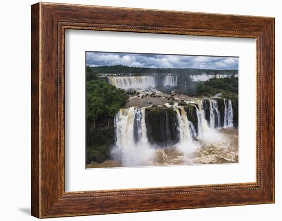 Iguazu Falls (Iguacu Falls) (Cataratas Del Iguazu), Border of Brazil Argentina and Paraguay-Matthew Williams-Ellis-Framed Photographic Print