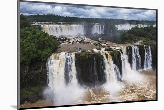 Iguazu Falls (Iguacu Falls) (Cataratas Del Iguazu), Border of Brazil Argentina and Paraguay-Matthew Williams-Ellis-Mounted Photographic Print