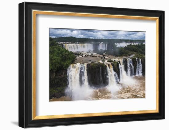 Iguazu Falls (Iguacu Falls) (Cataratas Del Iguazu), Border of Brazil Argentina and Paraguay-Matthew Williams-Ellis-Framed Photographic Print