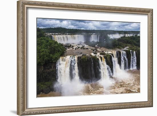 Iguazu Falls (Iguacu Falls) (Cataratas Del Iguazu), Border of Brazil Argentina and Paraguay-Matthew Williams-Ellis-Framed Photographic Print