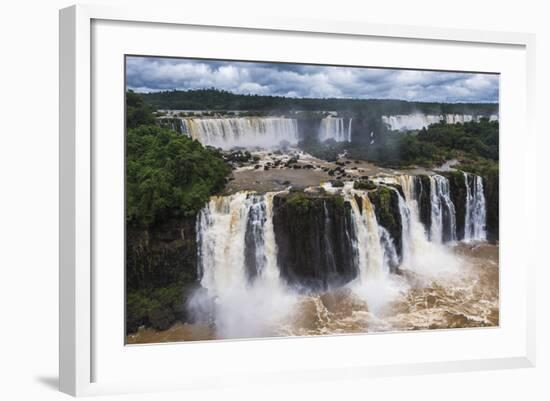 Iguazu Falls (Iguacu Falls) (Cataratas Del Iguazu), Border of Brazil Argentina and Paraguay-Matthew Williams-Ellis-Framed Photographic Print