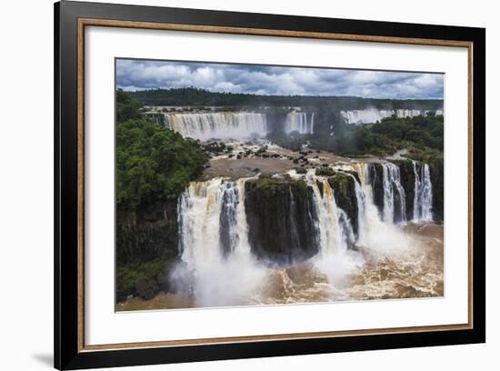 Iguazu Falls (Iguacu Falls) (Cataratas Del Iguazu), Border of Brazil Argentina and Paraguay-Matthew Williams-Ellis-Framed Photographic Print