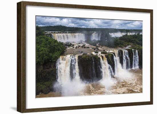 Iguazu Falls (Iguacu Falls) (Cataratas Del Iguazu), Border of Brazil Argentina and Paraguay-Matthew Williams-Ellis-Framed Photographic Print