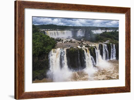 Iguazu Falls (Iguacu Falls) (Cataratas Del Iguazu), Border of Brazil Argentina and Paraguay-Matthew Williams-Ellis-Framed Photographic Print