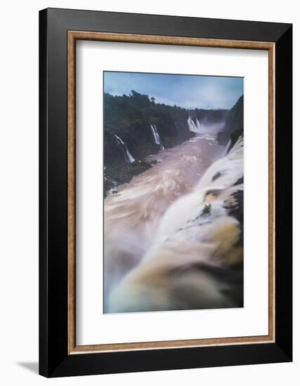 Iguazu Falls (Iguacu Falls) (Cataratas Del Iguazu), Border of Brazil Argentina and Paraguay-Matthew Williams-Ellis-Framed Photographic Print