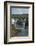 Iguazu Falls on Argentina side and tourist boat on Iguazu River, Brazil and Argentina border-David Wall-Framed Photographic Print