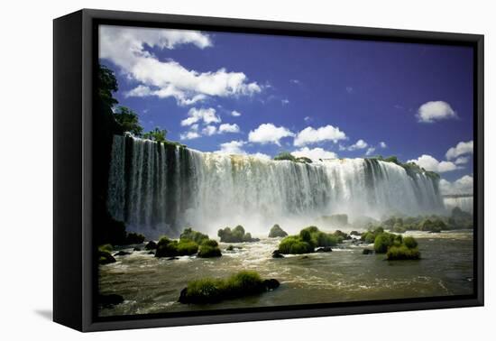 Iguazu Falls-Neale Cousland-Framed Premier Image Canvas