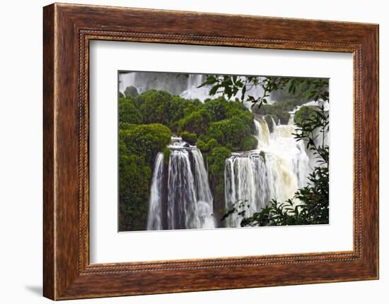 Iguazu Falls-luiz rocha-Framed Photographic Print