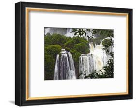 Iguazu Falls-luiz rocha-Framed Photographic Print