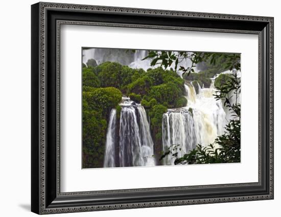 Iguazu Falls-luiz rocha-Framed Photographic Print