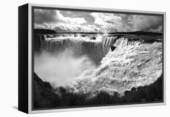 Iguazu Falls-Neale Cousland-Framed Stretched Canvas