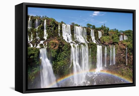 Iguazu Rainbow-Larry Malvin-Framed Premier Image Canvas