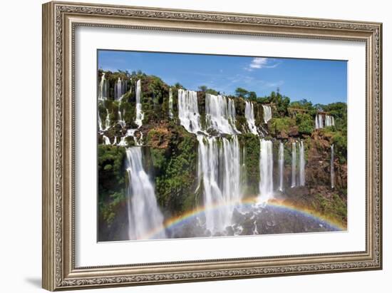 Iguazu Rainbow-Larry Malvin-Framed Photographic Print