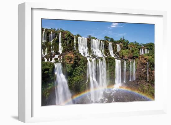 Iguazu Rainbow-Larry Malvin-Framed Photographic Print