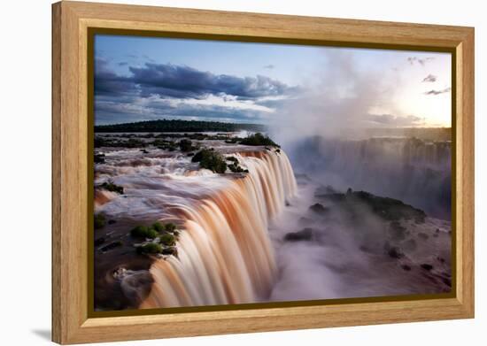 Iguazu Water Fall I-Howard Ruby-Framed Premier Image Canvas