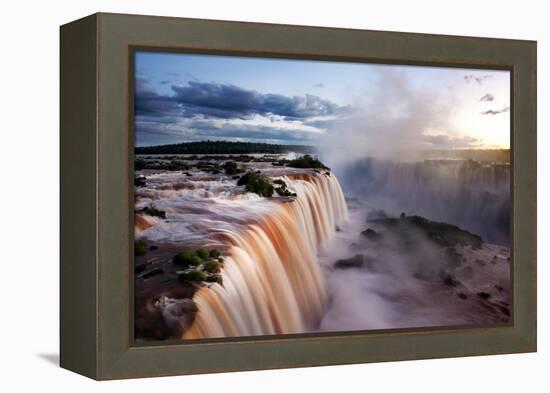 Iguazu Water Fall I-Howard Ruby-Framed Premier Image Canvas