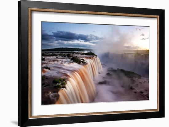 Iguazu Water Fall I-Howard Ruby-Framed Photographic Print