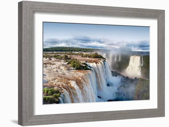 Iguazu Water Fall II-Howard Ruby-Framed Photographic Print