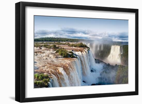 Iguazu Water Fall II-Howard Ruby-Framed Photographic Print