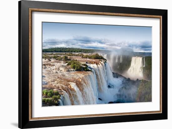 Iguazu Water Fall II-Howard Ruby-Framed Photographic Print